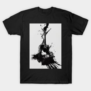 B&W Guitar Dreams T-Shirt